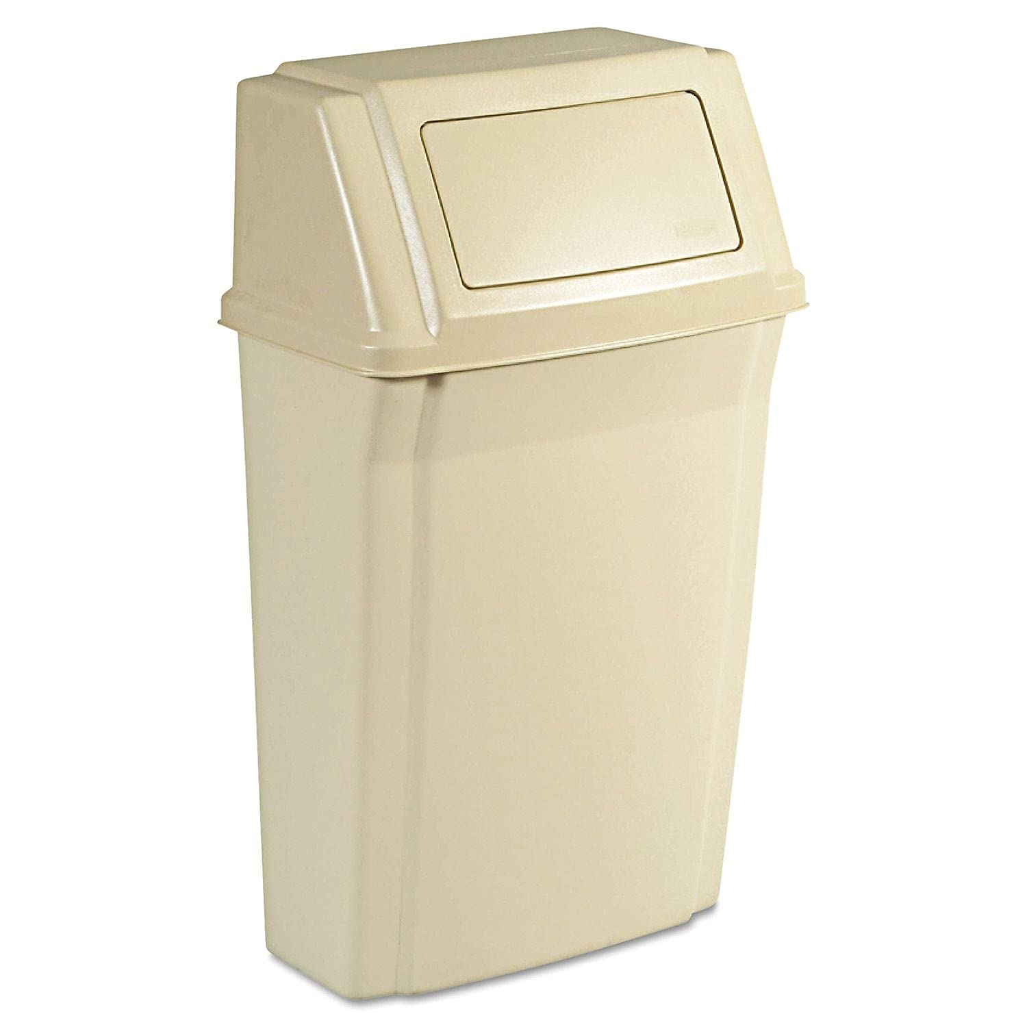 Rubbermaid Commercial RCP 7822 BEI Slim Jim Wall-Mounted Container